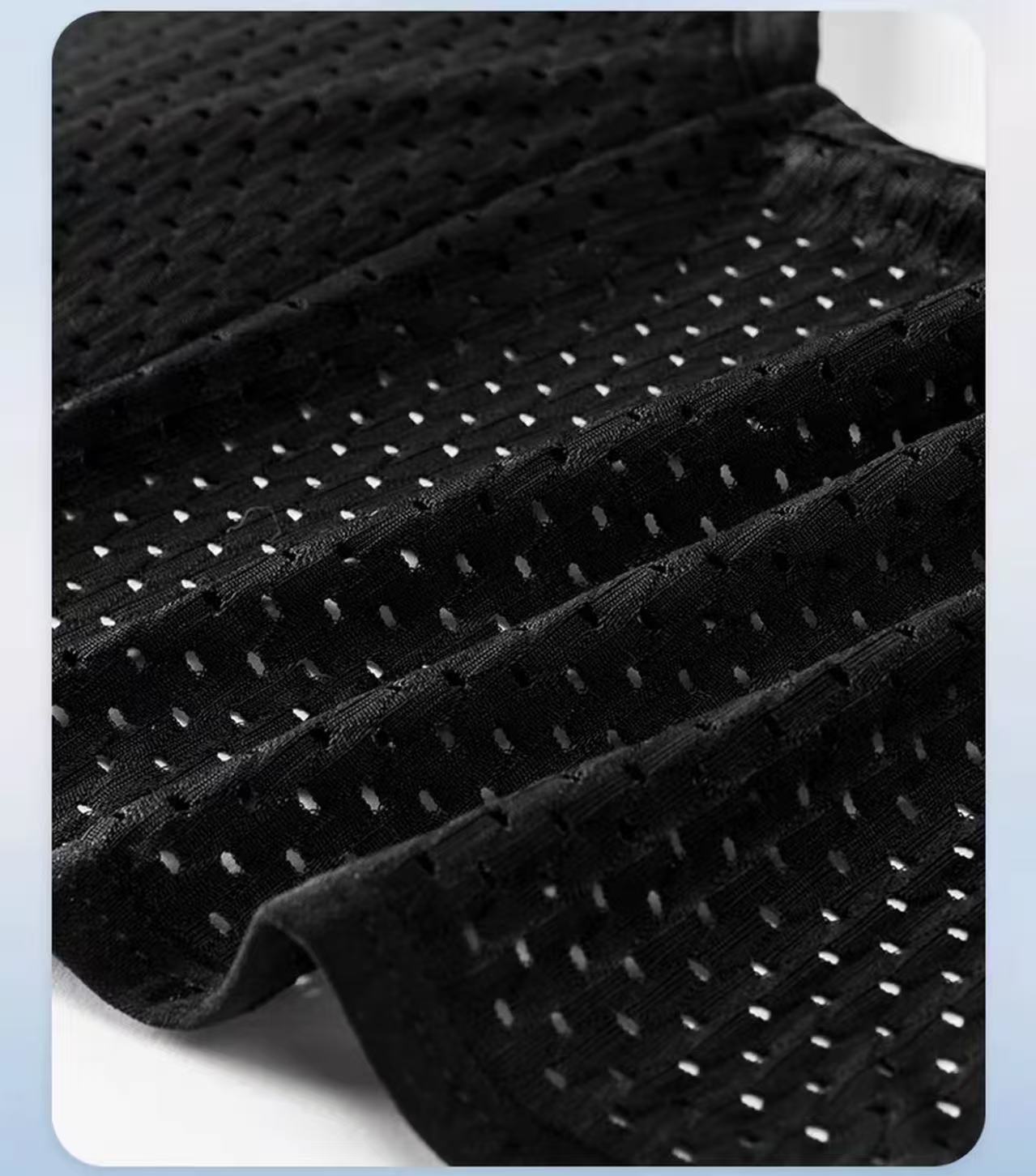 Mesh Graphene Zip Chest Binder | Ultra-Flat & Comfortable