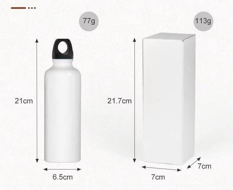 Color-Changing Aluminum Sports Water Bottle – 500ml