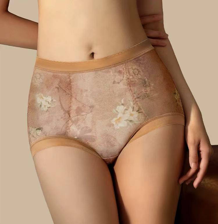 Seamless High-Waist Briefs – Soft Cloud-Feel Comfort (MEIZHAI) 3-Pack