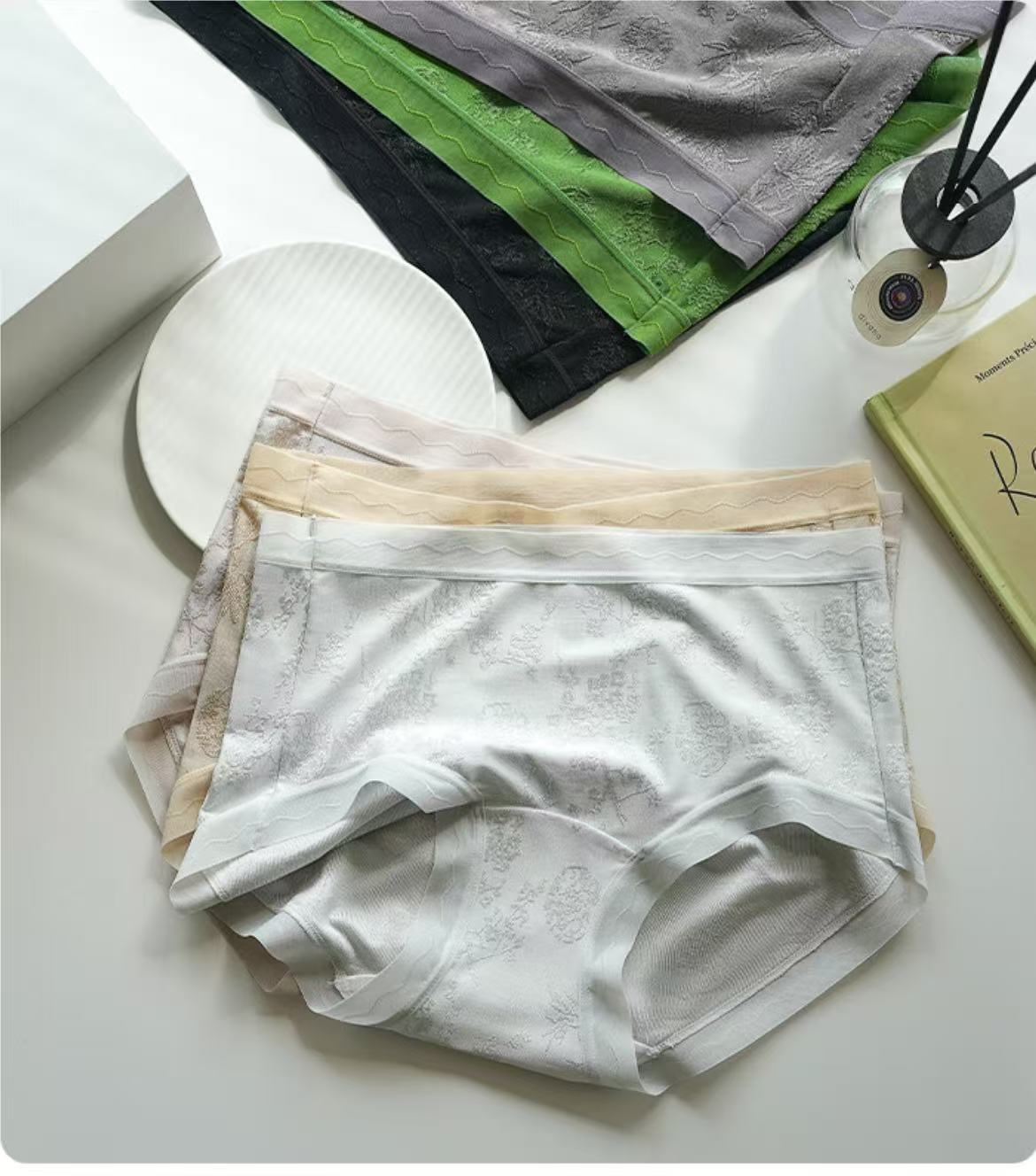 Mid-Rise Comfort Briefs – Soft Breathable Everyday Fit (MEIZHAI) 3-Pack