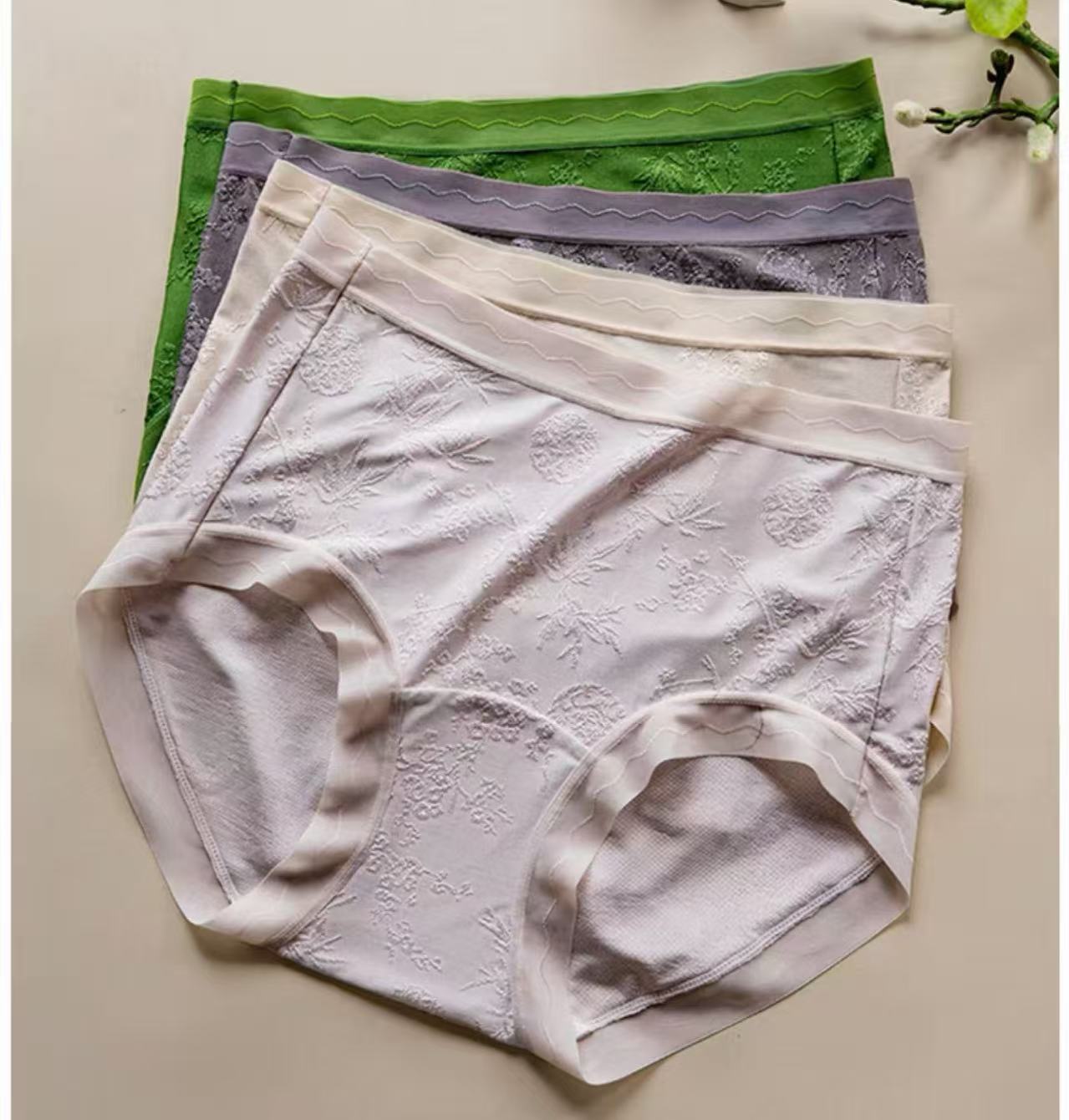 Mid-Rise Comfort Briefs – Soft Breathable Everyday Fit (MEIZHAI) 3-Pack