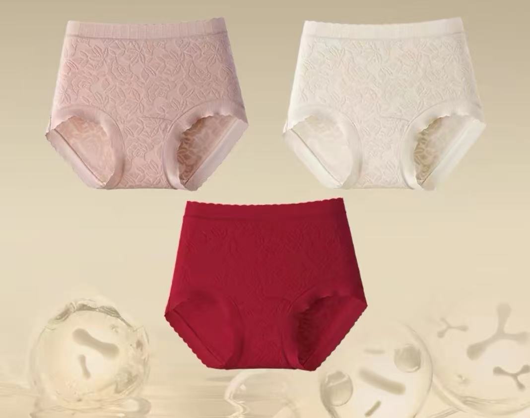Mid-Rise Soft Cotton Briefs – Breathable Everyday Comfort (MEIZHAI) 3-Pack