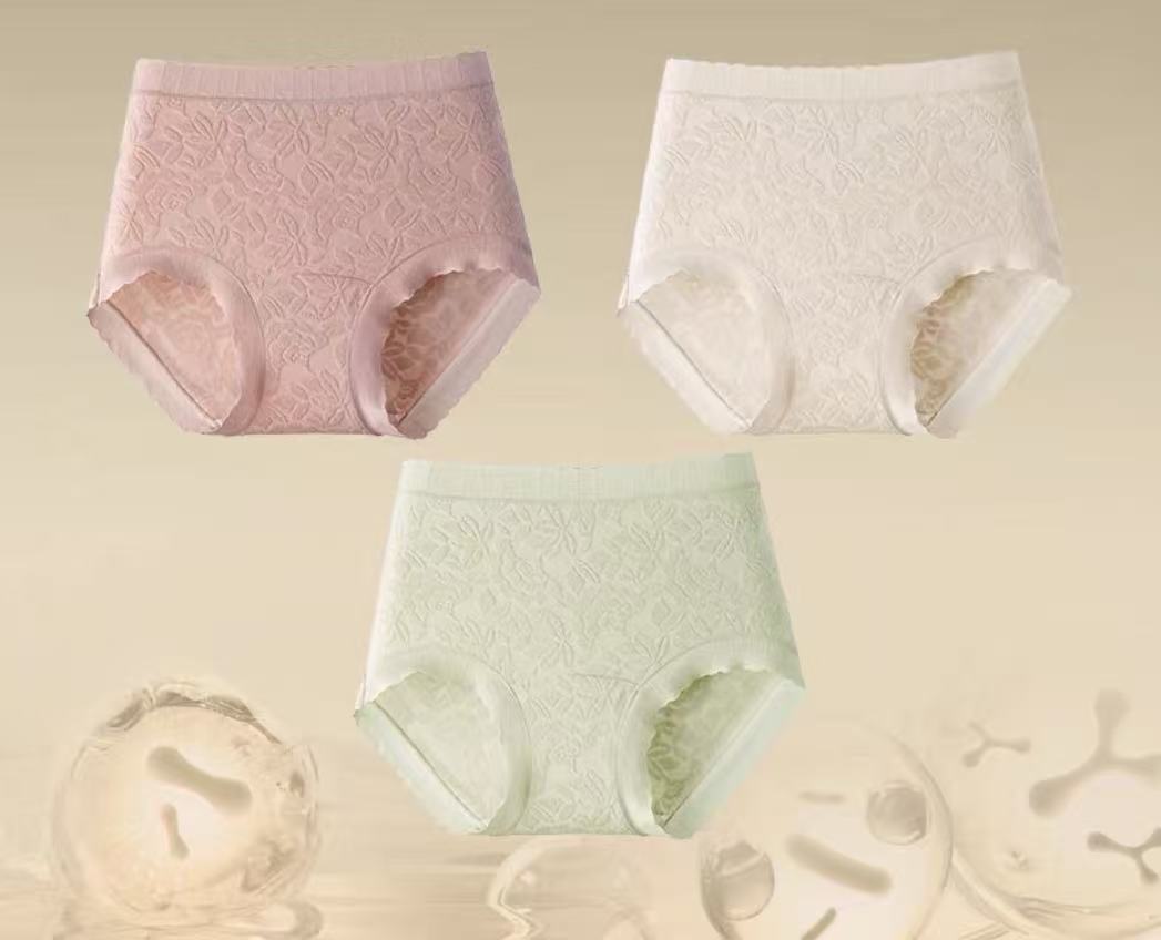 Mid-Rise Soft Cotton Briefs – Breathable Everyday Comfort (MEIZHAI) 3-Pack