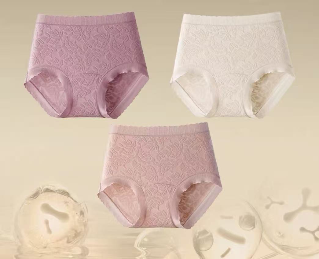 Mid-Rise Soft Cotton Briefs – Breathable Everyday Comfort (MEIZHAI) 3-Pack