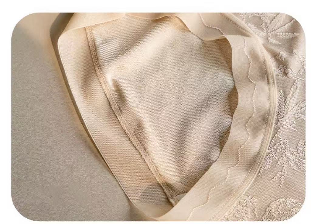 Seamless Breathable Silk Panties – No Show Comfort (MEIZHAI) 3-Pack