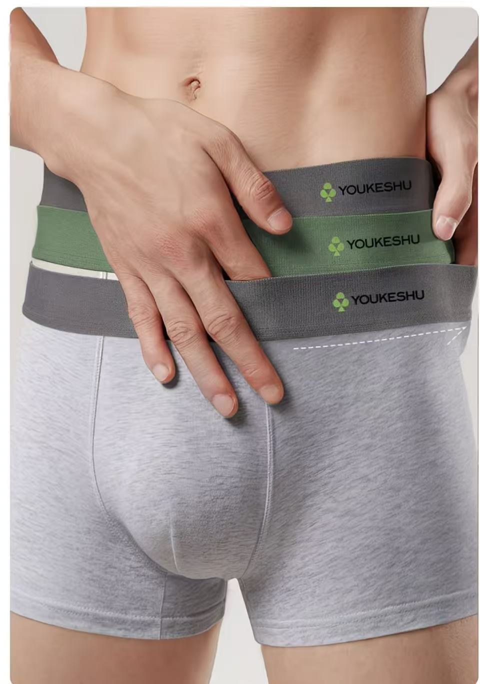 Men’s Lightweight Cotton Boxer Briefs