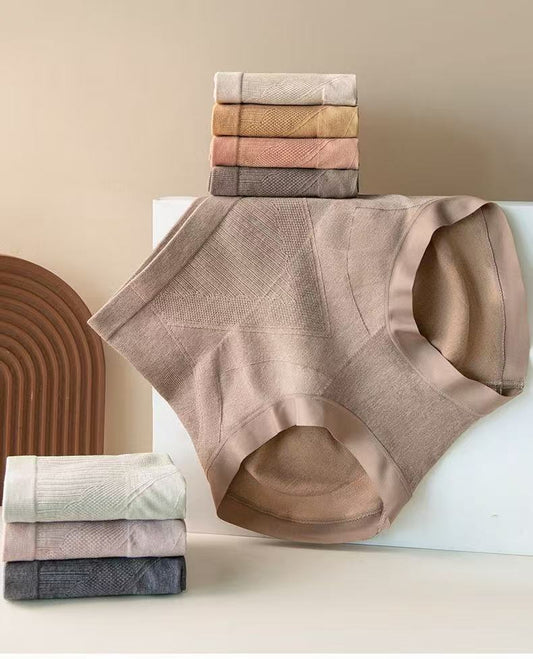 MEIZHAI Probiotic Antibacterial High-Waist Women's Panties(3-Pack)