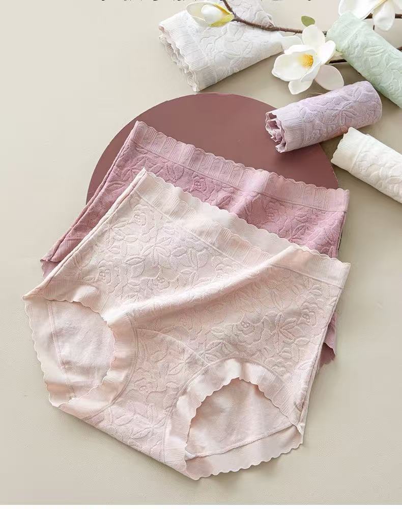 Mid-Rise Soft Cotton Briefs – Breathable Everyday Comfort (MEIZHAI) 3-Pack
