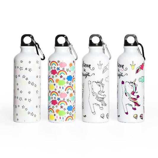 Color-Changing Aluminum Sports Water Bottle – 500ml