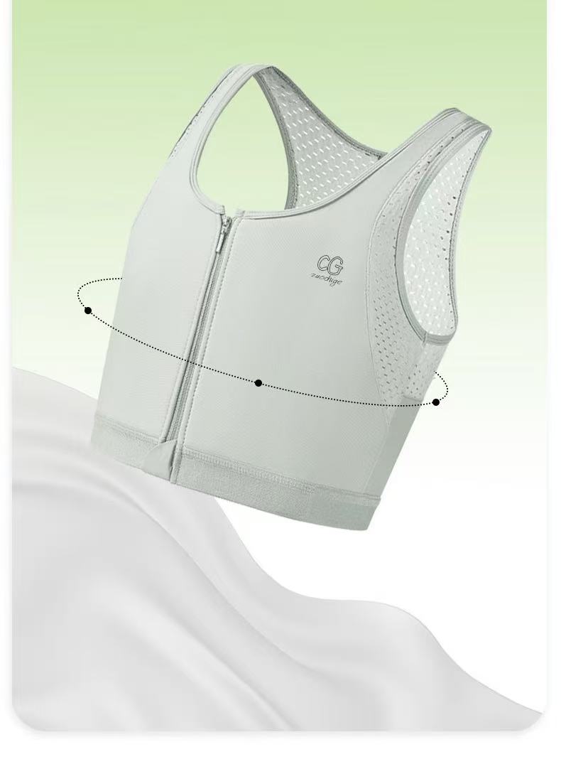 AirFit Zip Binder – Lightweight Compression, Inclusive Sizing to 6XL