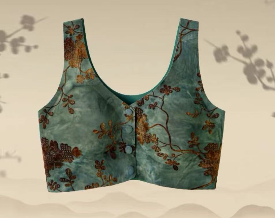 MEIZHAI Ink-Feel Seamless Wireless Bra