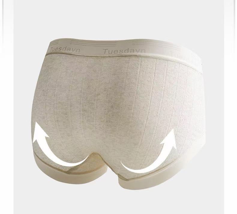 Seamless Pure Cotton Panties – Soft Breathable Everyday Comfort (MEIZHAI) 3-Pack
