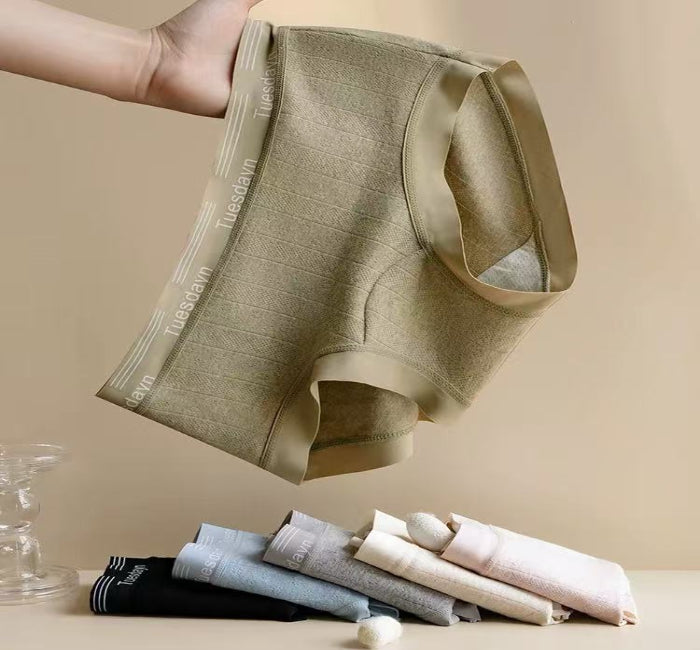 Seamless Pure Cotton Panties – Soft Breathable Everyday Comfort (MEIZHAI) 3-Pack