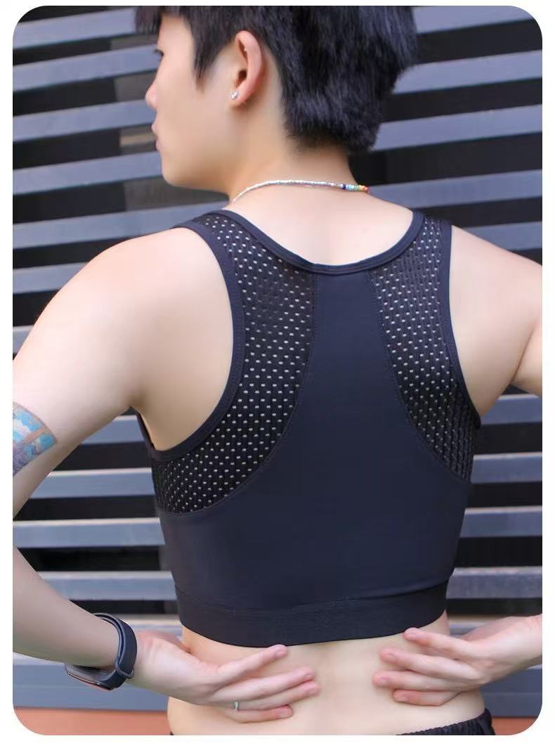 AirFit Zip Binder – Lightweight Compression, Inclusive Sizing to 6XL