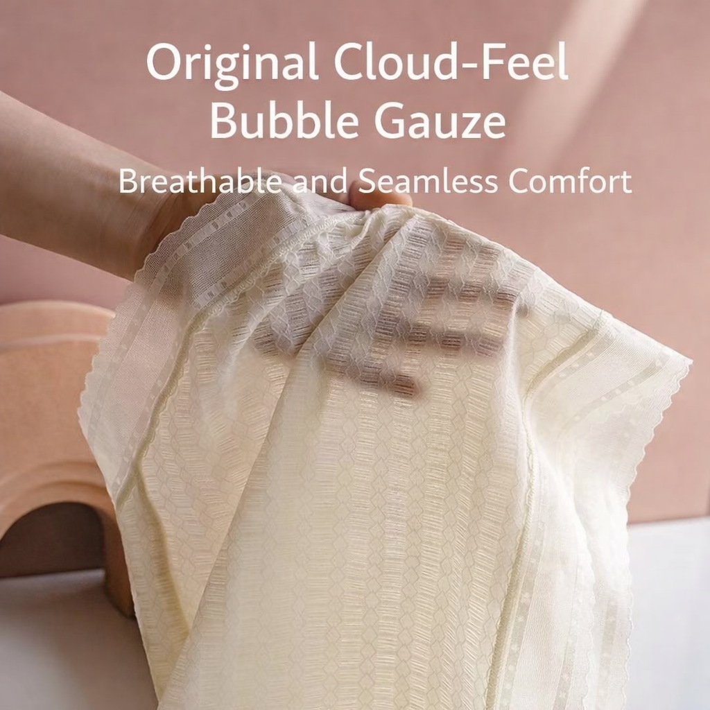 MEIZHAI Hyaluronic Cloud-Feel High-Waist Seamless Briefs(3-Pack)