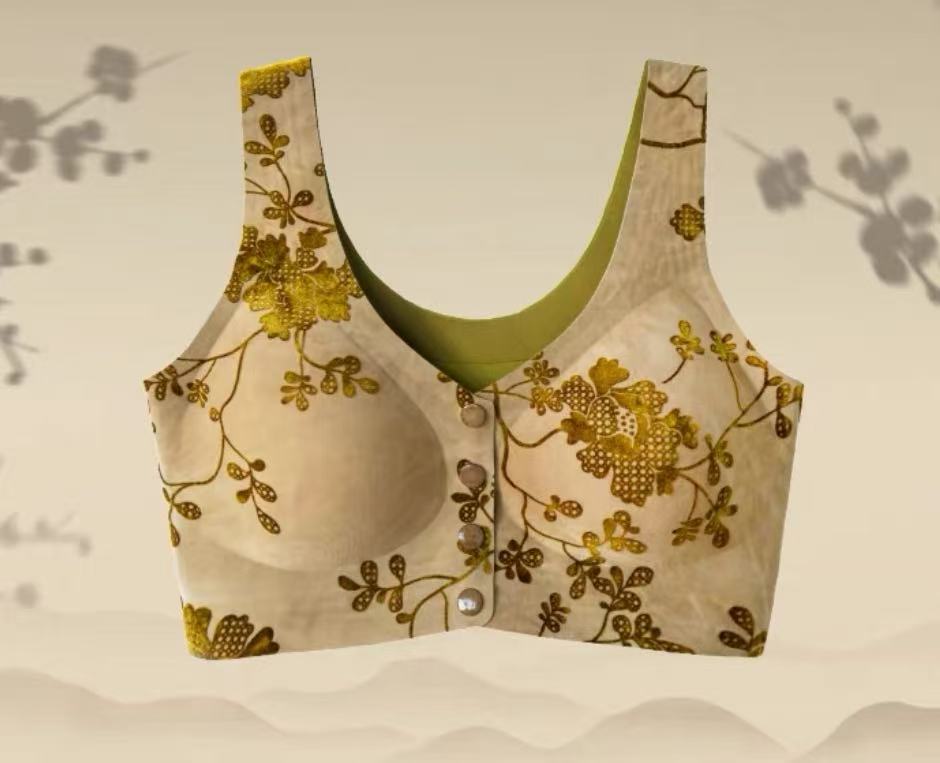 MEIZHAI Ink-Feel Seamless Wireless Bra