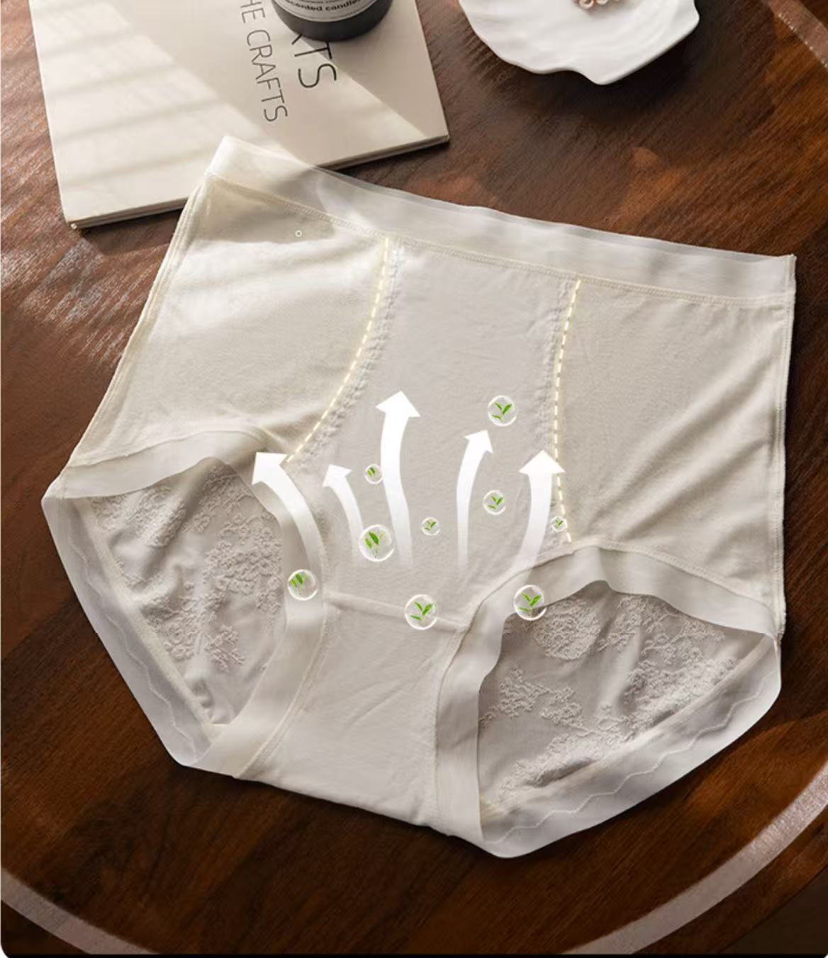 Seamless Breathable Silk Panties – No Show Comfort (MEIZHAI) 3-Pack