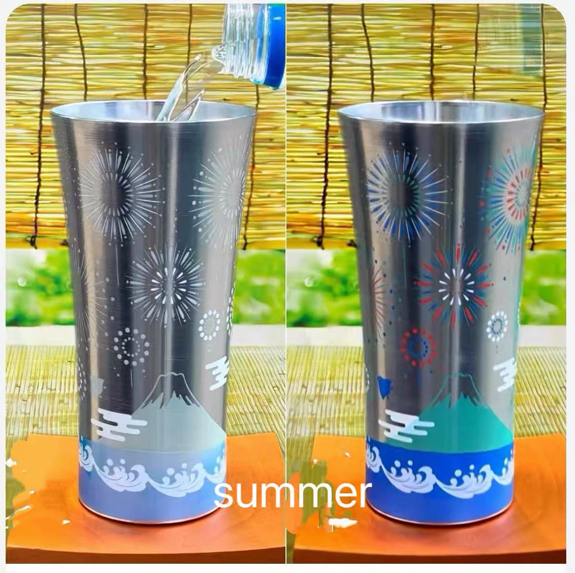 Four Seasons Color-Changing Stainless Steel Tumbler – 12.2oz (360ml)
