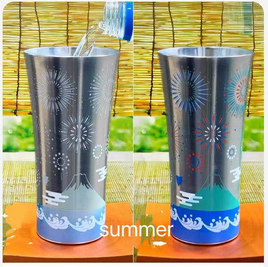 Four Seasons Color-Changing Stainless Steel Tumbler – 12.2oz (360ml)