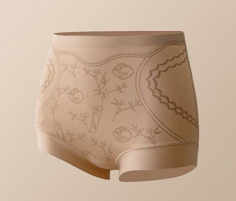 MEIZHAI 3-in-1 Seamless Ice-Silk Women’s Briefs(3-Pack)